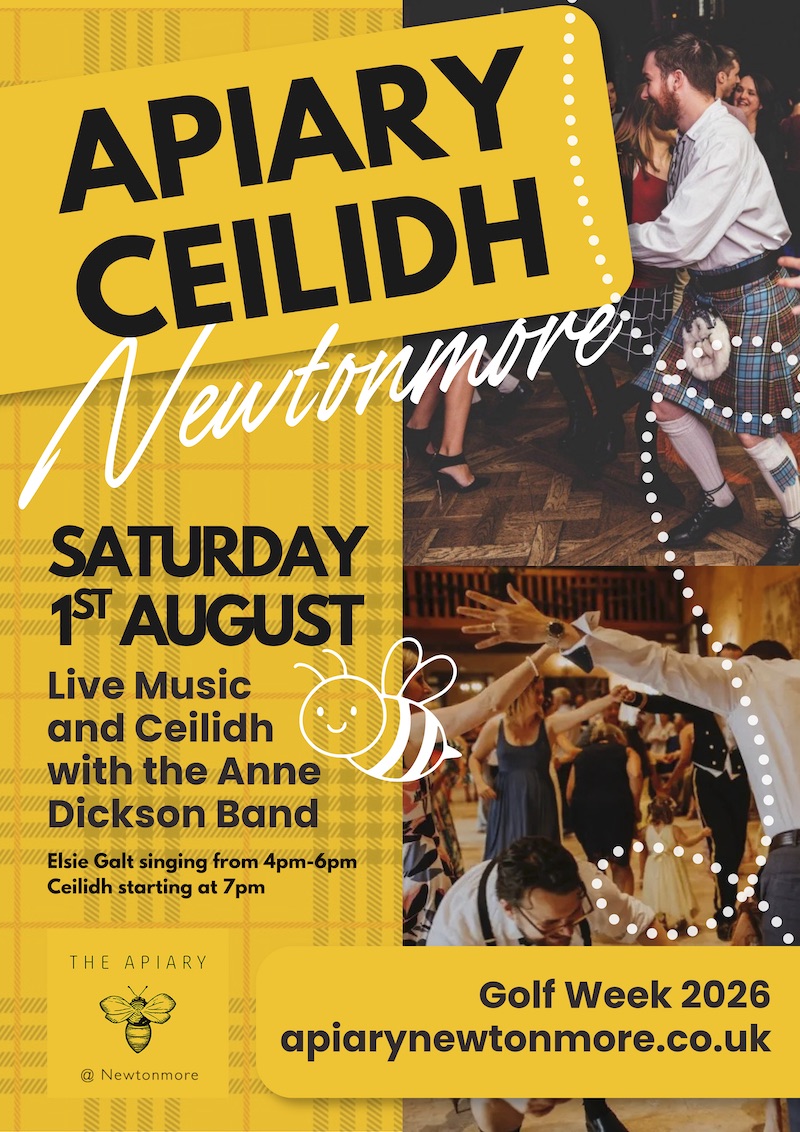Apiary Newtonmore Poster